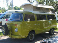 Volkswagen (VW) Kombi camper van