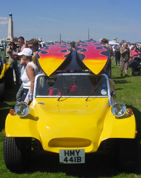 Beach buggy at Beachbuggin' - what else?