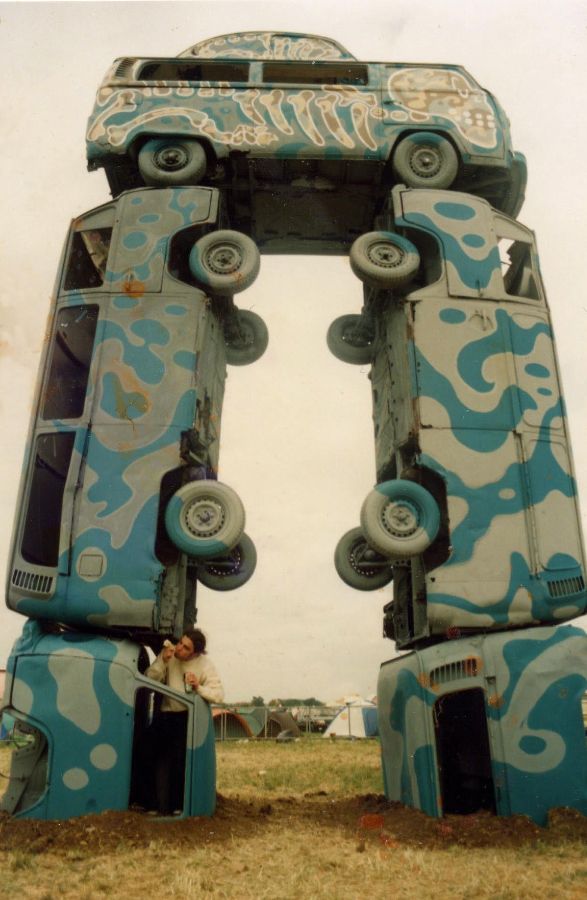 Dubhenge (complete with coffee stains on photo)