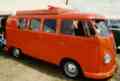 Lurid orange splittie