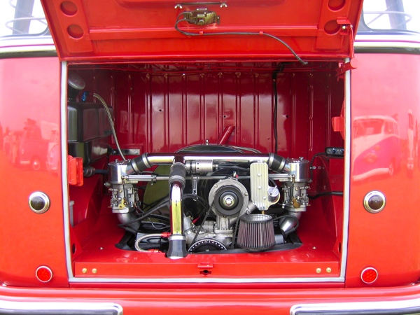 Extremely clean engine bay
