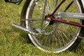 Low-rider bike - must have shiny exhaust!