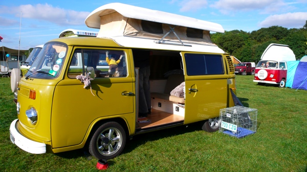 Ethel in Type 2 camping ground
