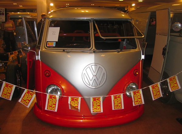 Mean-looking split screen bus built by Creative Engineering (CE)