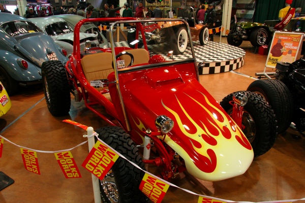 Flaming hot beech buggy
